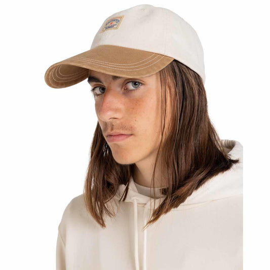 Element X Polo Ralph Lauren Long Bill Cap White Tan