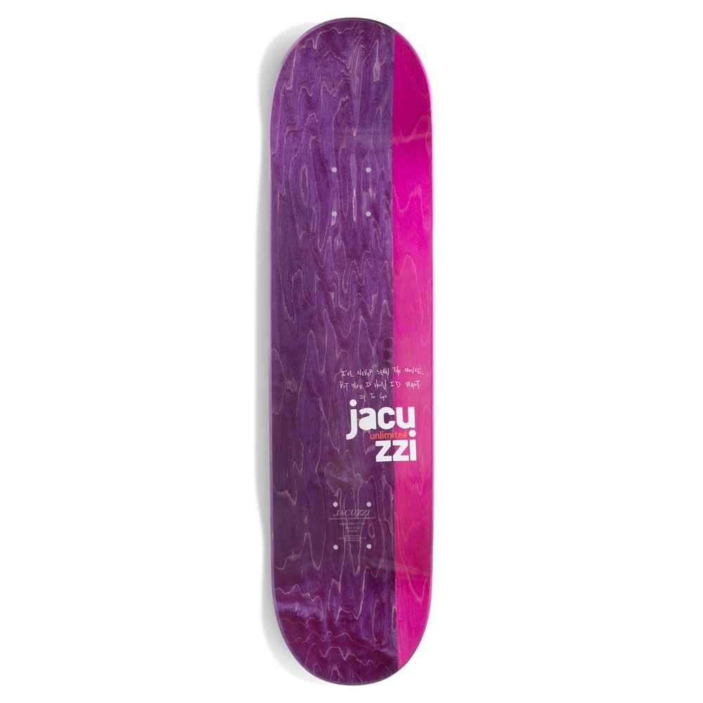 Jacuzzi Skateboards Unlimited Caswell Berry Hot Dog Heaven Ex7 Skateboard Deck Multi Colour 8.25"