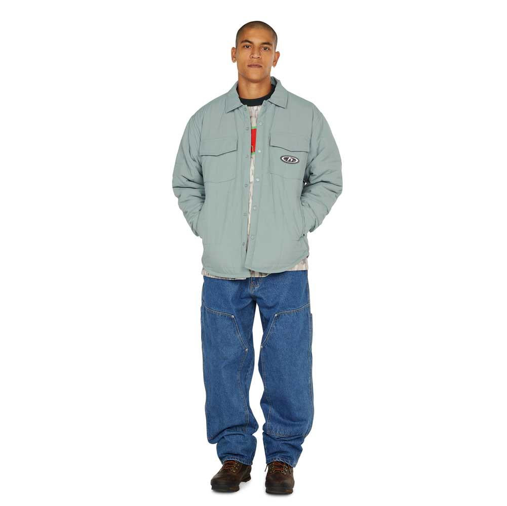 HUF Villard Shacket Steel Blue