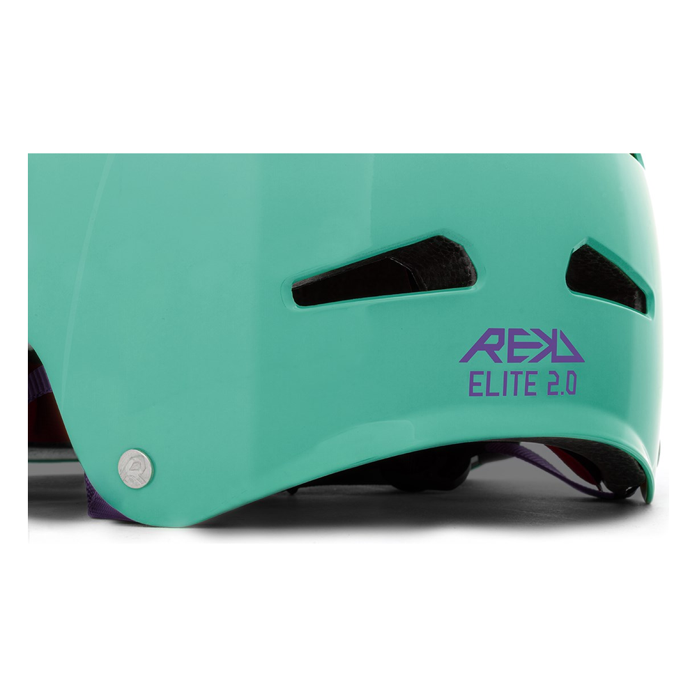 REKD Elite 2.0 Helmet Gloss Teal