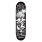 Creature Skateboard Deck Raffin BLKMTL (UV Activated) Black White 8.53"