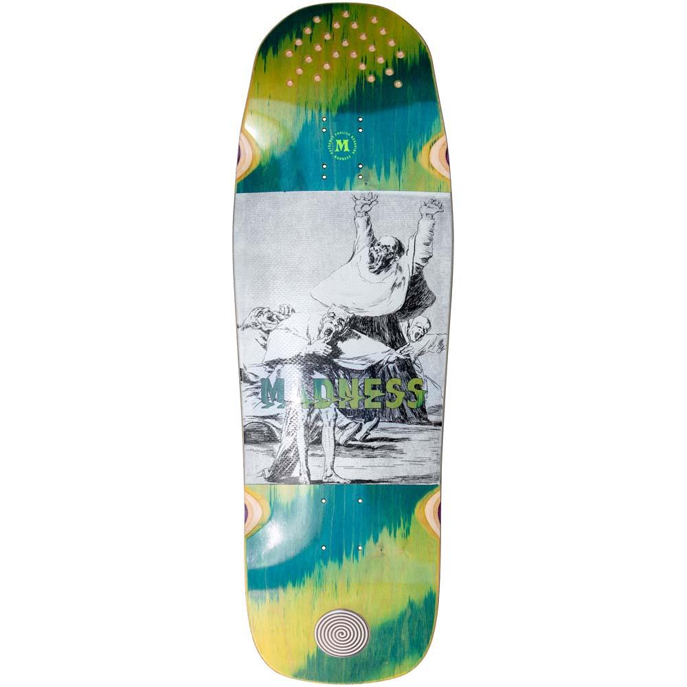 Madness Hora Blunt R7 Skateboard Deck Green 10"