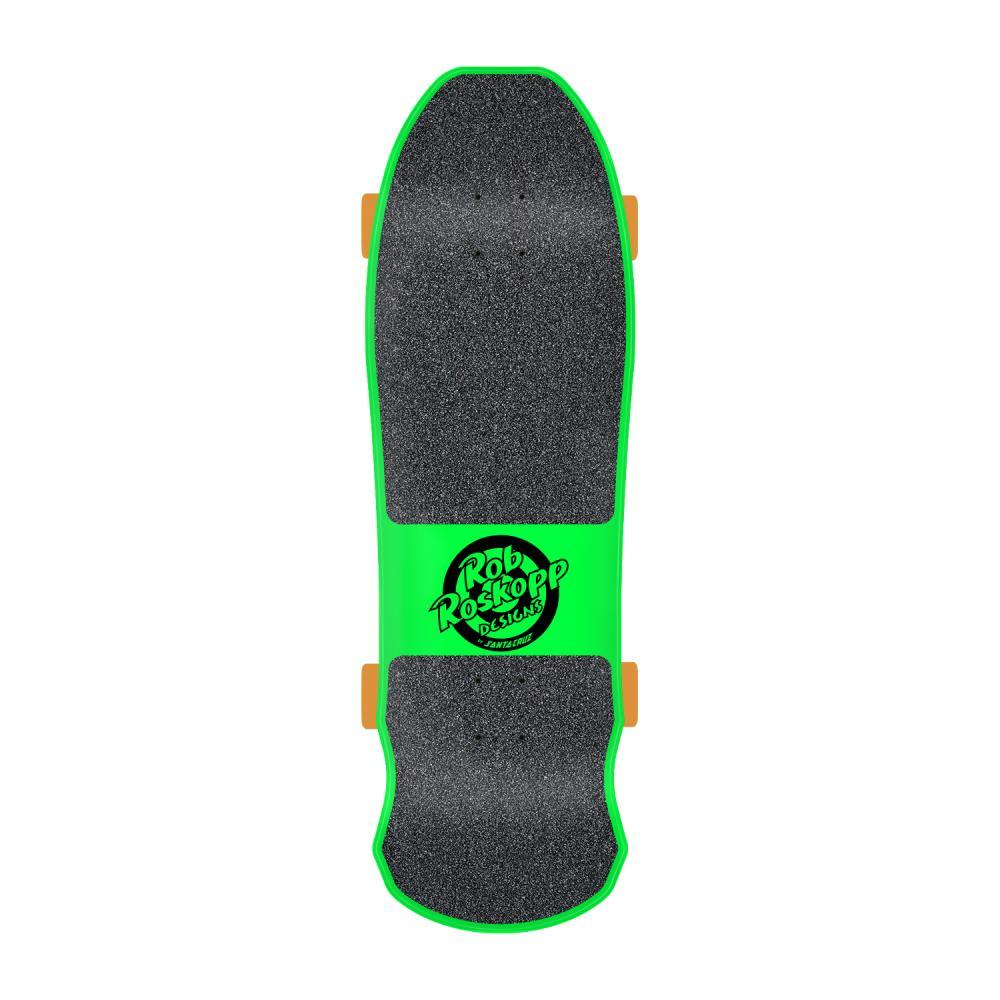 Santa Cruz Cruiser Roskopp Face Complete Skateboard Green 9.5"