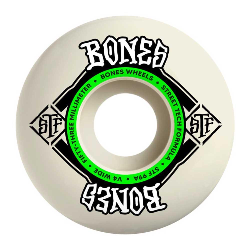 BONES Wheels STF V4 Wide Skateboard Wheels 53mm 99A