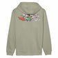 Santa Cruz Hooded Sweatshirt Meek Concrete Slasher Stone Grey