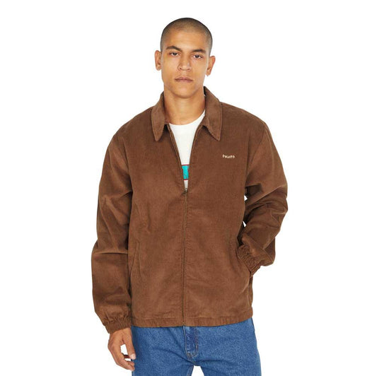 HUF 89 Corduroy Shop Jacket Chocolate