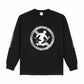 Polar Skateboards Don't Play Long Sleeve T-Shirt Black