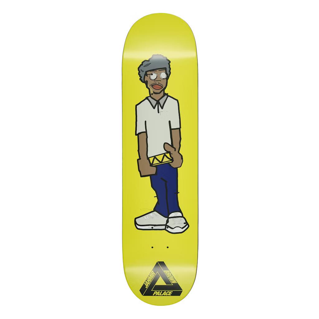Palace Skateboards Jahmir Pro Skateboard Deck S42 Lime 8.25"