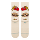 Stance Combo Meal Crew Socks Tan Large Uk7-11
