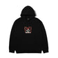 Huf Chaos Pullover Hooded Sweatshirt Black
