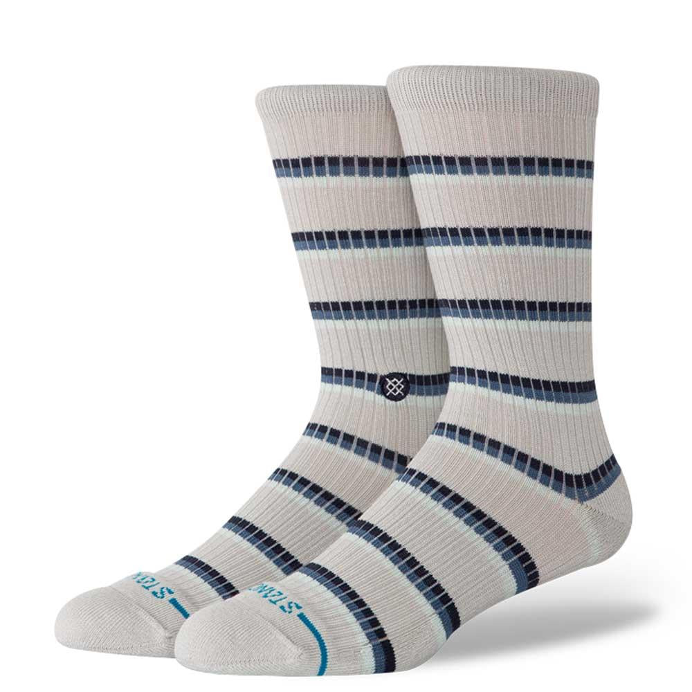 Stance Socks Multistripe Ribbed Crew Large
