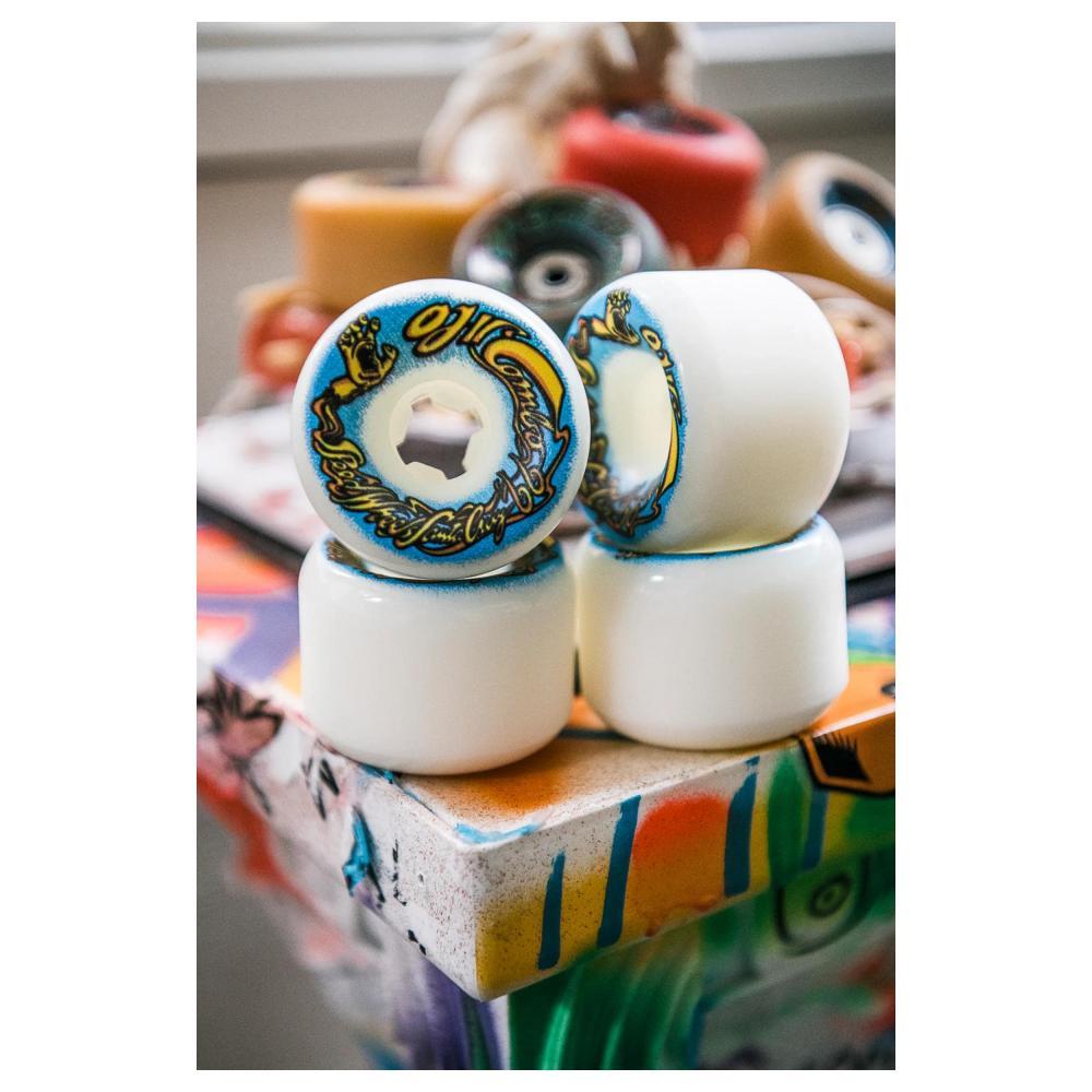 OJ Skateboard Wheels OJ II Original Combo 99a White 60mm