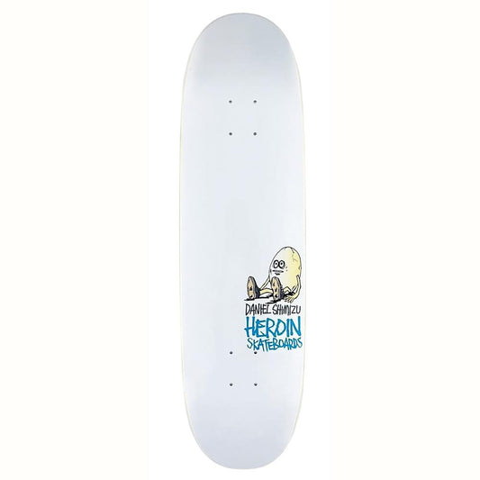 Heroin Skateboards Ltd Edition Daniel Shimizu Egg Skateboard Decck 8.5"
