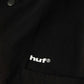 Huf 89 Twill Coaches Jacket Black White