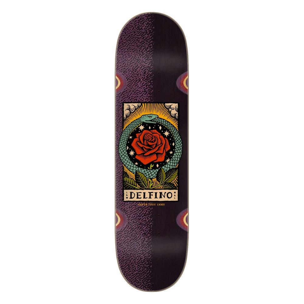 Santa Cruz Pro Delfino Ouroboros Pro Assorted Skateboard Deck 8.25"