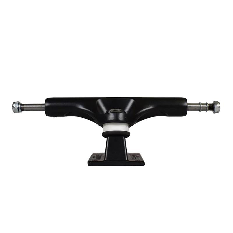 Slappy ST1 Inverted Hollow Lights/UltraLow Kingpin Skateboard Trucks Matte Black/Black Gold 9"