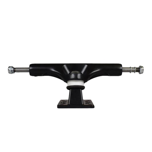 Slappy ST1 Inverted Hollow Lights/UltraLow Kingpin Skateboard Trucks Matte Black/Black Gold 9"