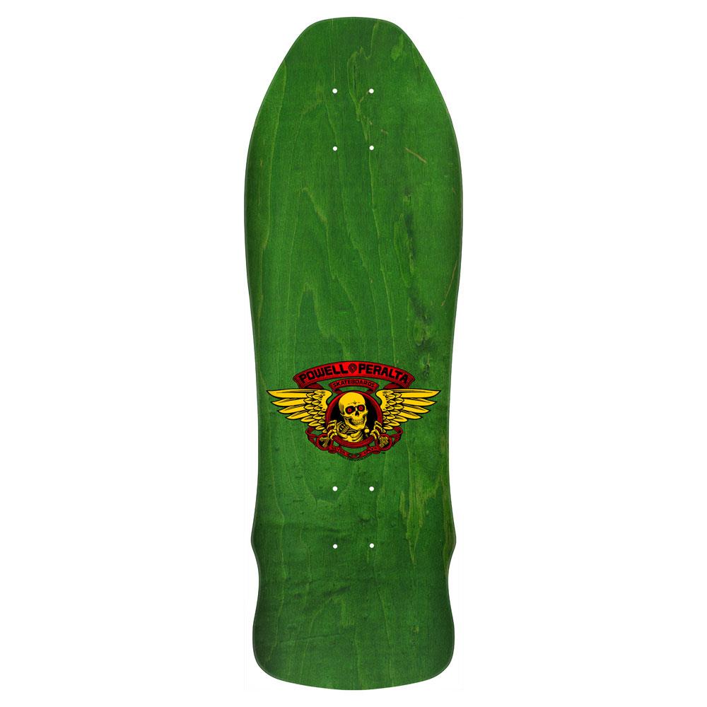 Powell-Peralta™ Skull & Sword '11' Geegah Green Stain Skateboard Deck 9.75"