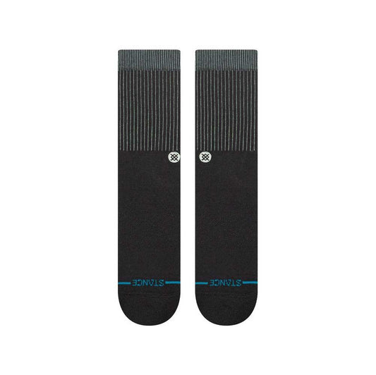 Stance Socks Icon Pop Crew Black Teal Large