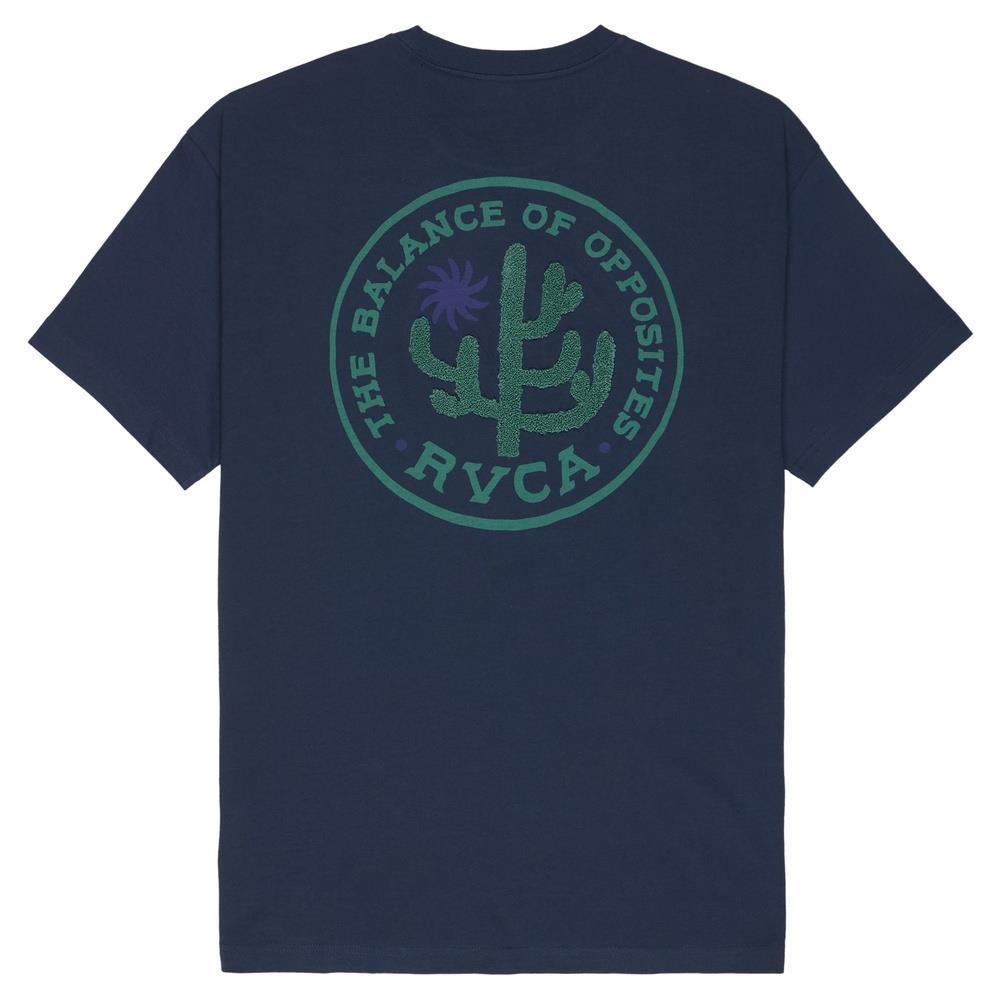 RVCA Sanctum Short Sleeve T-Shirt Moody Blue