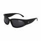 Santa Cruz Opus Dot Wrap Sunglasses Black Black One Size