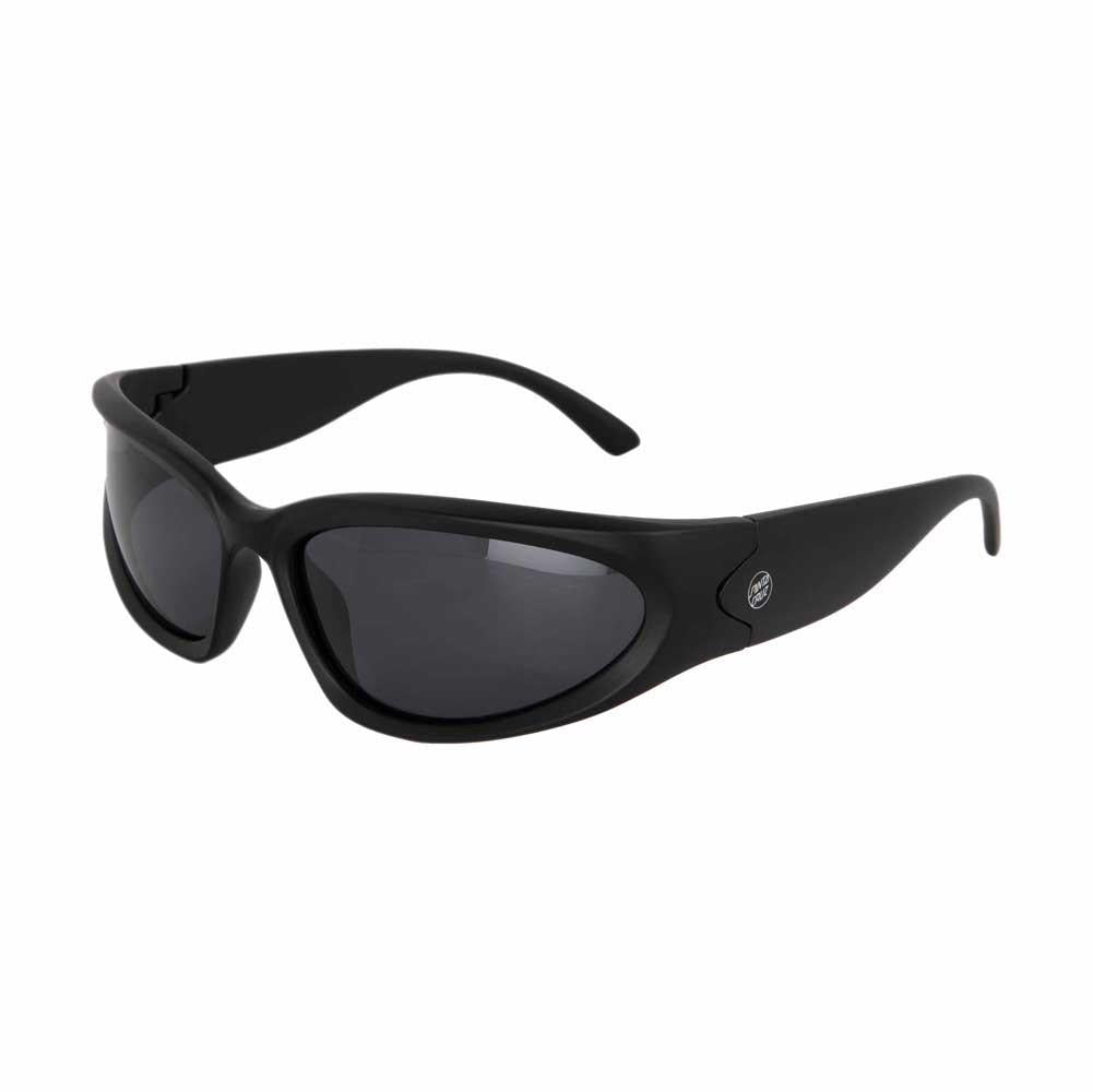 Santa Cruz Opus Dot Wrap Sunglasses Black Black One Size