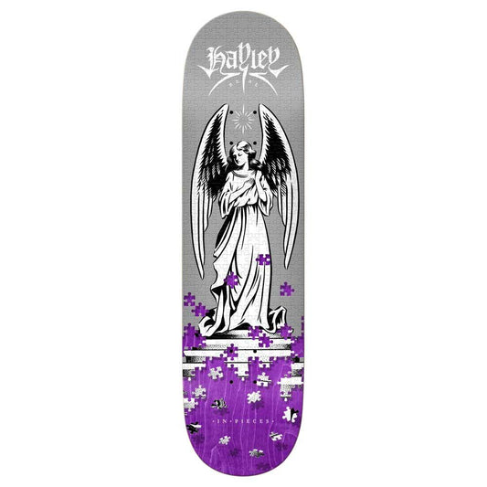 Real Skateboards Hayley Pieces Skatebopard Deck True Fit Grey 8.25"