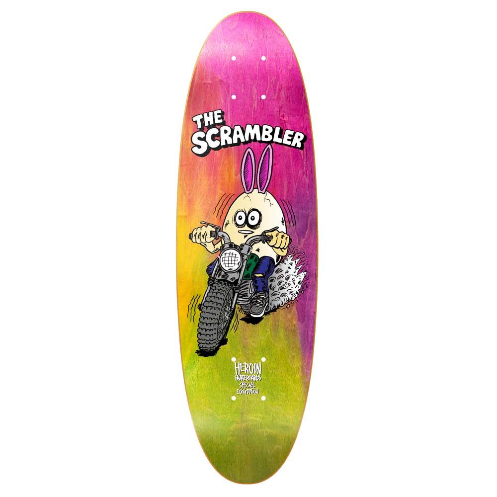 Heroin Skateboards The Scrambler Multi Skateboard Deck 7.875”