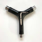 G-Tool Y Skateboard Tool with Axle Rethreader Black