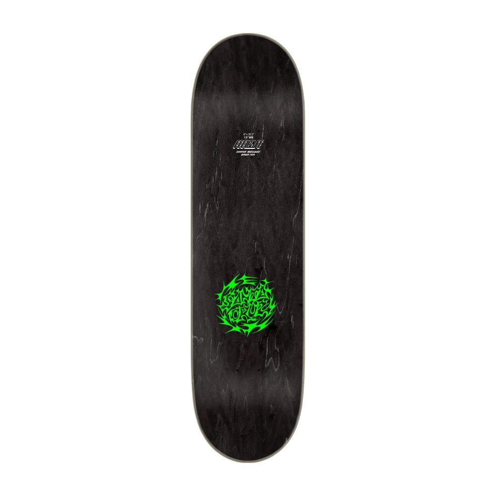 Santa Cruz Team Skatebord Deck Scribble Flash FeelBase Multi 8"