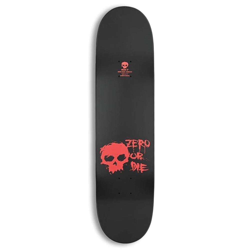 Zero Bam Margera Blood Skateboard Deck Black Red 8.25"