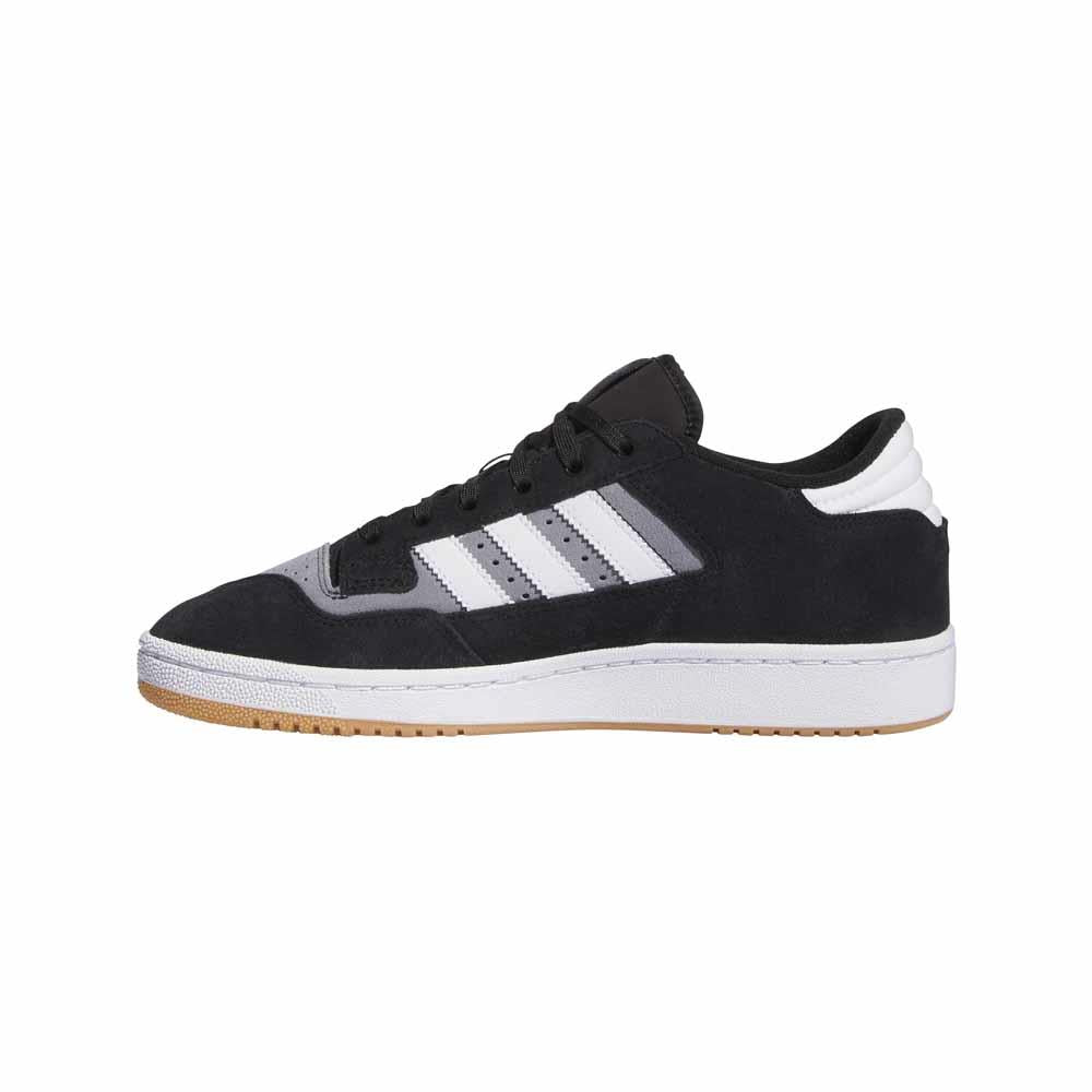 Adidas Skateboarding Centennial 85 Low ADV Core Black Grey Five Cloud White Skate Shoes