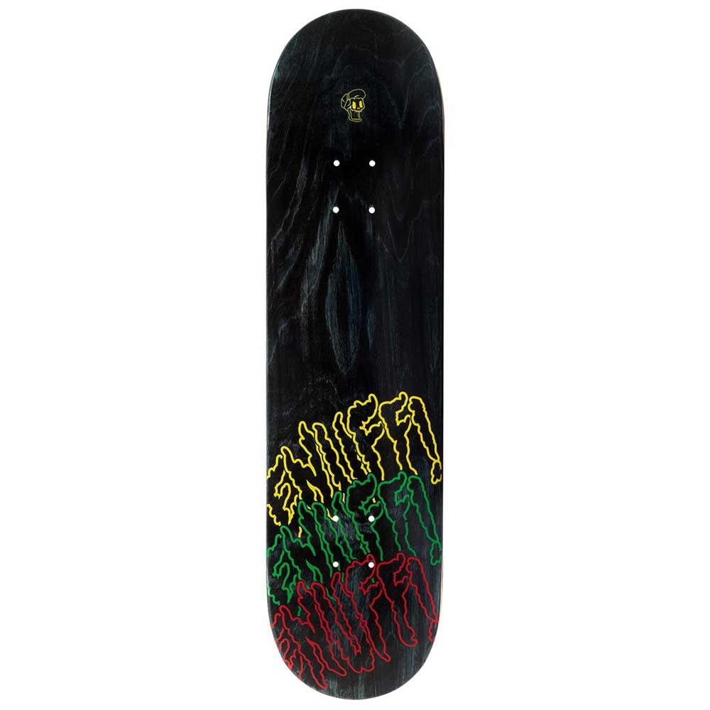 Enuff Designer Skateboard Deck Three Tier Black 8" x 32"