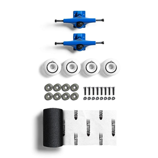 Sushi Truck Undercarriage Set 5.25 Blue Abec 3 52mm Blue 8"