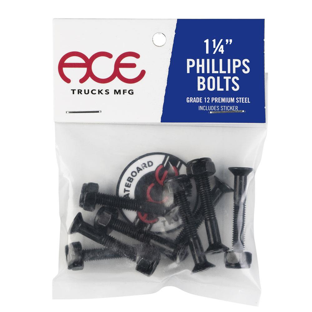Ace Trucks Skateboard Bolts Phillips 1 1/4"