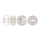 Powell Peralta Dragon Formula Skatebord Wheels 50mm x 30mm 93A Off White