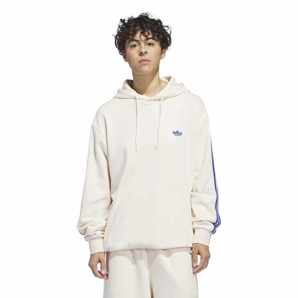 Adidas Skateboarding Shmoo Won White Royal Blue Feather Hooded Sweatshirt