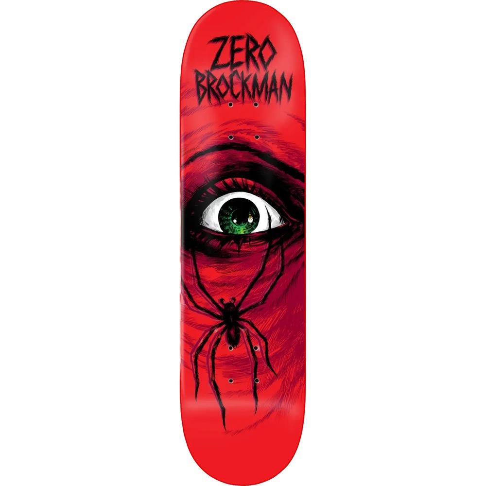 Zero Brockman Wolf Spider 30 Year Reissue Resin7 Red Dipped Skateboard Deck 8.5"