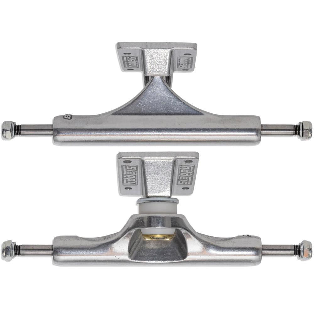 Slappy ST1 Ultra Low Inverted Hollow Lights Skateboard Trucks Polished Gold 8"