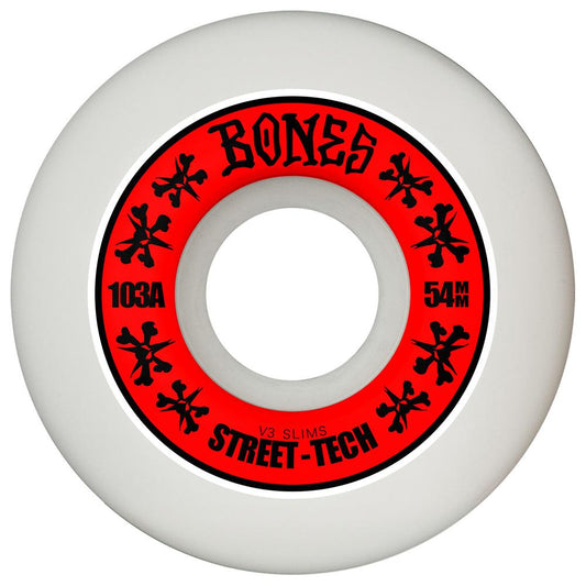 Bones Skateboard Wheels STF 54mm 103A V3 Slim SP26