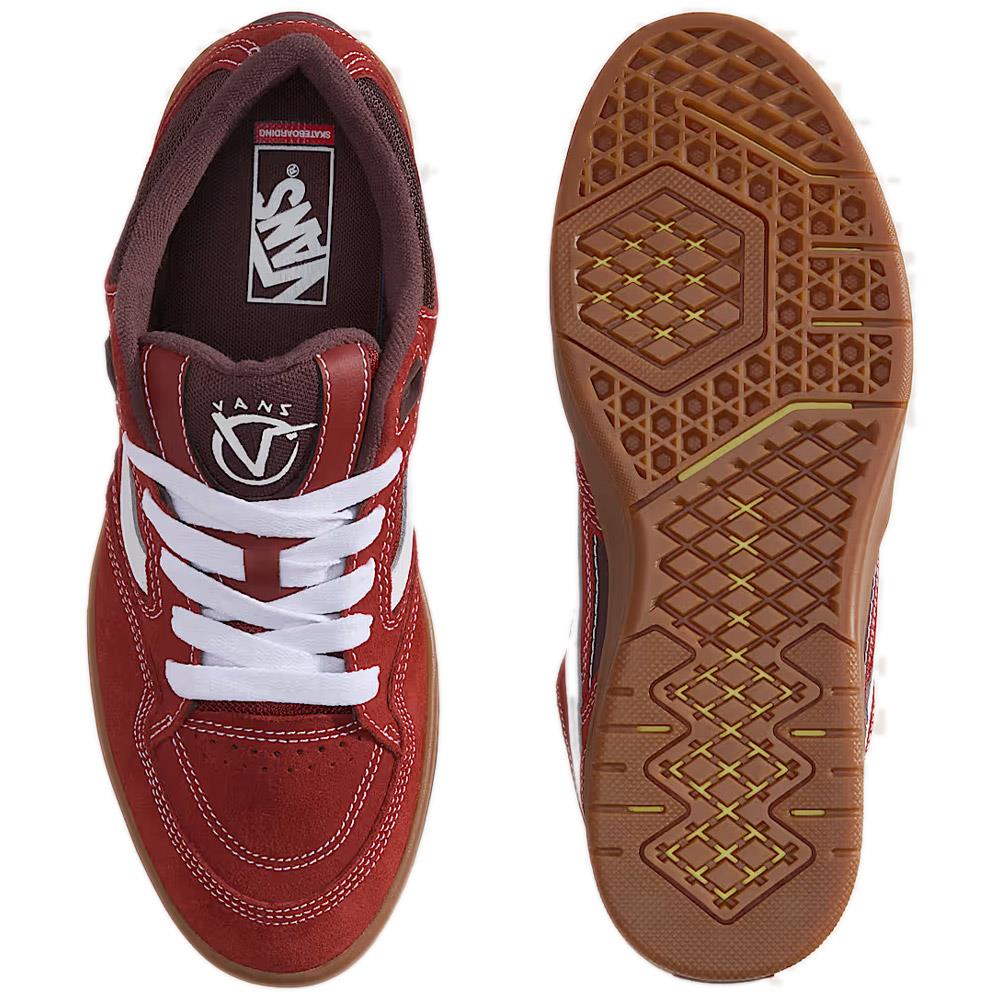 Vans Skate Rowan Z3 Skate Shoes Gum Bordeaux