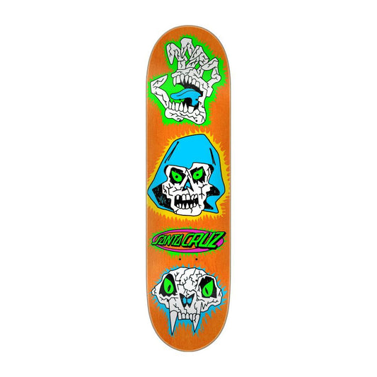 Santa Cruz Team Scribble Head FeelBase Assorted Skateboard Deck 7.75"