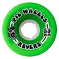 Pig Wheels Rover Skateboard Wheels Green White Core 59mm 85A