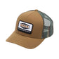 RVCA Mission 2 Trucker Cap Camel Brown