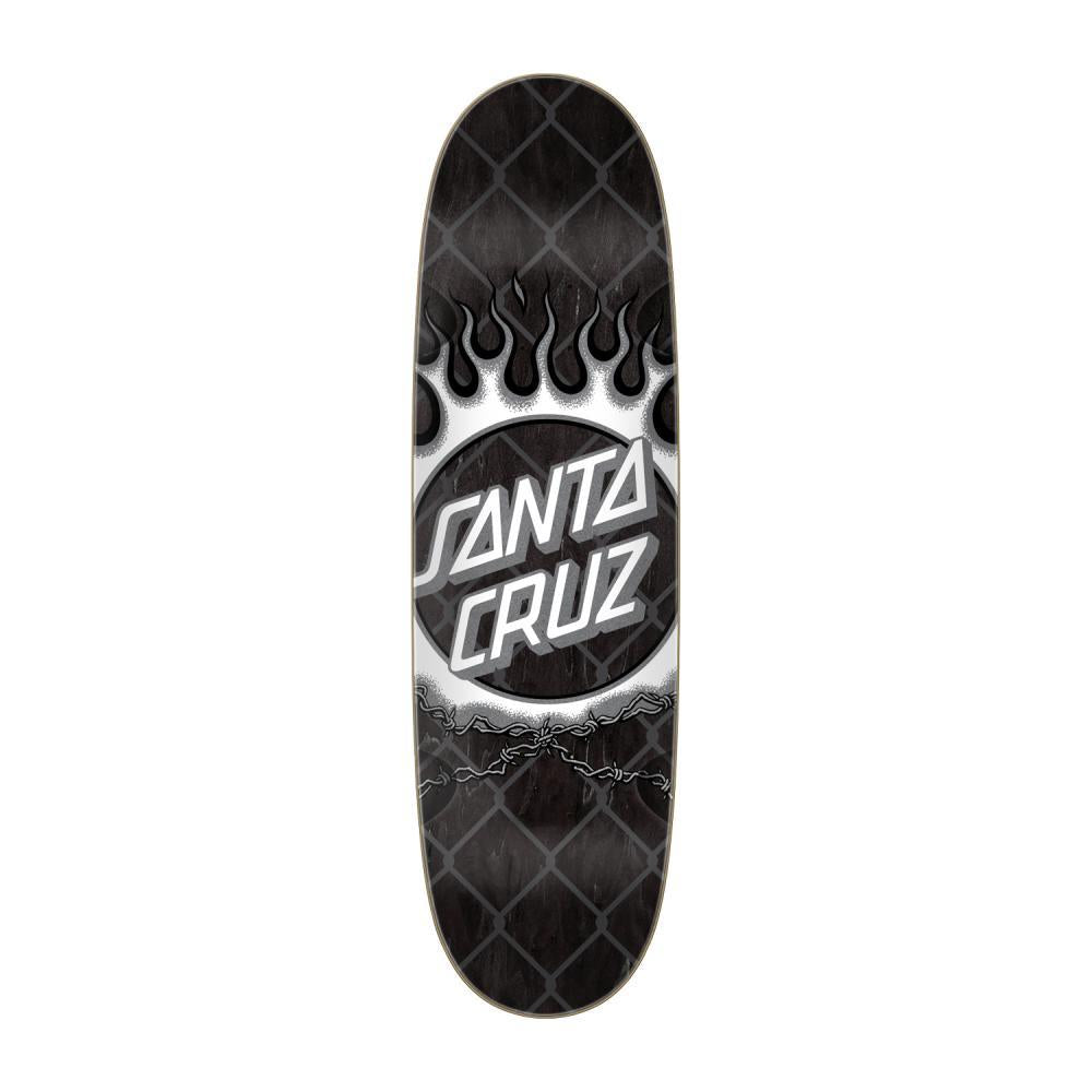 Santa Cruz Pro Deck Forging Dot Pro Black White 9"