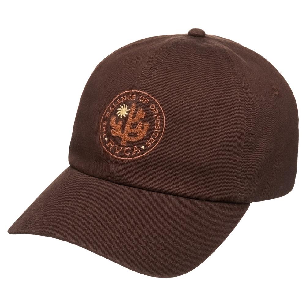 RVCA Sanctum Dad Cap Chocolate Brown