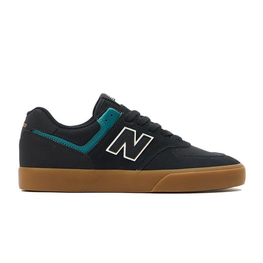 New Balance Numeric 574V Black Vintage Teal Skate Shoe