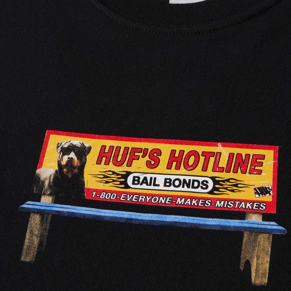 HUF Bail Bonds Short Sleeve T-Shirt Black