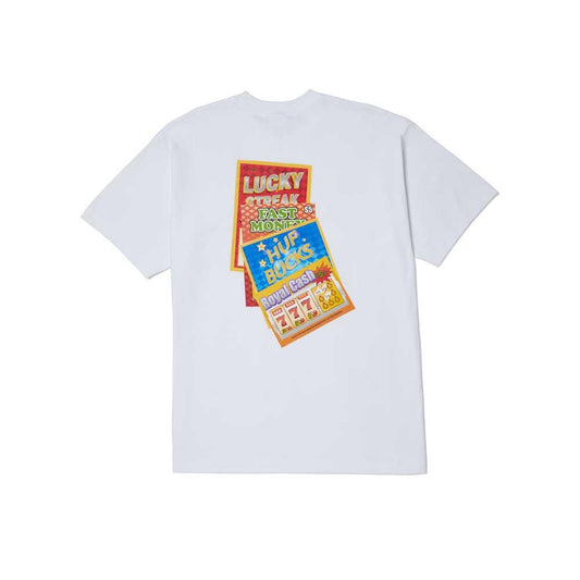 Huf Lucky Short Sleeve T-Shirt White