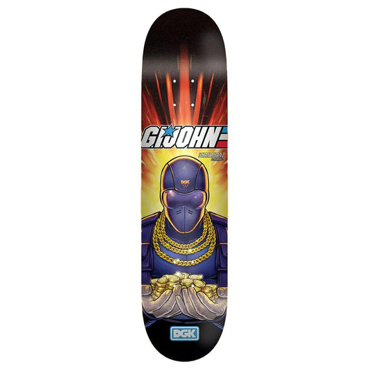 DGK John Shanahan 'Snake' Skateboard Deck 8.06"